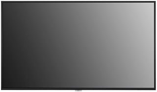 LG 43 UHD, HDMI (3), DP, DVI-D, entrada de áudio, RS232C in/out, RJ45(LAN), entrada infravermelha, USB (1), HD