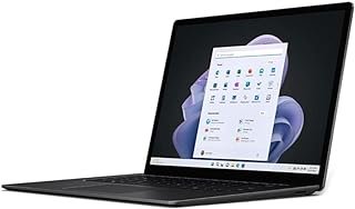 Microsoft Notebook Surface Laptop 5 de 13,5 polegadas com tela sensível ao toque – 2256 x 1504 – Intel Core i7 12ª geração i7-1265U – Plataforma Intel Evo – 16 GB RAM total – SSD de 512 GB – Preto