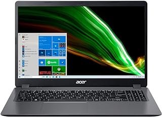 ACER Notebook Aspire 3 A315 56 356Y Intel Core i3 10ª Gen Windows 10 Home 4GB 256GB SSD 15,6′ FHD, grey