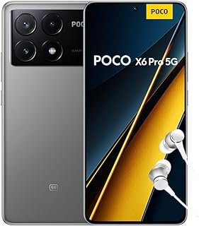 Smartphone Xiaomi POCO X6 Pro 5G 8GB+256GB Versão Global (cinza)