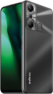 Smartphone INFINIX HOT 20i PRETO 128GB 4GB RAM, Câmera Tripla até 13MP, Bateria de 5000mAh, Tela 6,6” HD+, Dual Chip