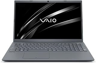 Notebook VAIO® FE15 AMD® Ryzen 5 Linux 8GB 512GB SSD Full HD – Prata Titânio