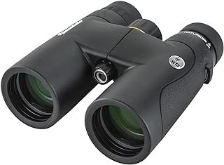 Celestron 72332 – Binóculos Nature DX ED 8×42 Premium – Lentes objetivas de dispersão extra baixa (ED) – Óptica multi-revestida – Prismas BaK-4 com revestimento de fase