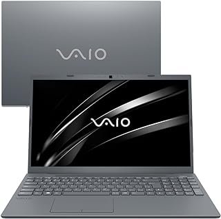 Notebook VAIO® FE15 AMD® Ryzen 5-5500U Linux 16GB 512GB SSD Full HD – Prata Titânio