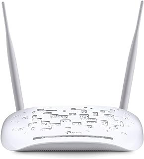 Modem Roteador Wireless N VDSL2 USB 300Mbps, TP-Link, TD-W9970