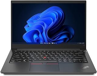 Notebook Lenovo ThinkPad E14 i5-1235U 8GB 256GB SSD Windows 11 Home 20E4001EBO Preto