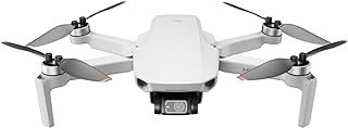 DJI Mini 2 – Drone Quadricóptero ultraleve e dobrável, cardan de 3 eixos com câmera 4K, foto de 12 MP, tempo de voo de 31 minutos, transmissão de vídeo HD OcuSync 2.0 10 km, QuickShots cinza