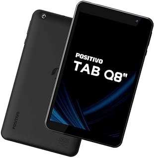 Tablet Positivo Tab Q8”, 2GB 32GB de Armazenamento, Tela 8” HD IPS, Câmera traseira de 5MP +Selfie 2MP, Android, Octa Core – Preto