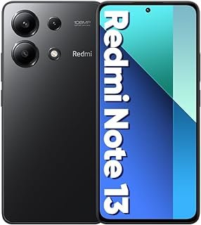 Smartphone Xiaomi Redmi Note 13 8GB+128GB Global Version Powerful Snapdragon® performance 120Hz FHD+ AMOLED display 33W fast charging with 5000mAh battery (Black)