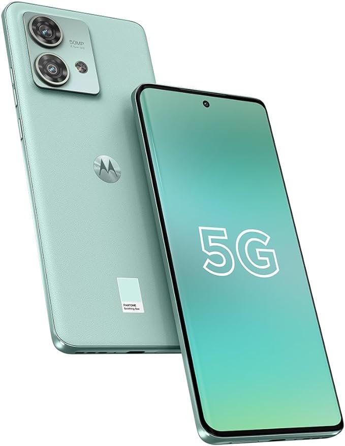 Smartphone Motorola Edge 40 Neo 16 RAM Boost* 256GB Soothing Sea – Vegan Leather