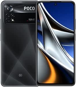 Xiaomi POCO X4 Pro 5G Smartphone + Headphones, 6 + 128 GB Mobile Phone without Contract, 6.67 Inch 120 Hz AMOLED DotDisplay, Alexa Hands-Free, 108 MP Triple Camera, 5000 mAh, Laser Black