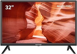 Tela 32 Pol. HD com Entradas HDMI + USB + AV Multilaser – TL038, 32