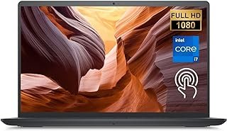 Dell Notebook Inspiron 15 3511, tela sensível ao toque FHD de 15,6 polegadas, processador Intel Core i7-1165G7, RAM DDR4 de 32 GB, SSD PCIe de 2 TB, Webcam, HDMI, Bluetooth, Wi-Fi, Windows 11 Home, preto