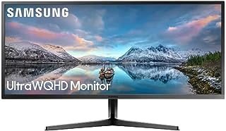 SAMSUNG Painel IPS de 34 polegadas, WQHD 3440X1440, HDR10, 100HZ, suporte totalmente ADJ, DP/HDMI, 3 anos