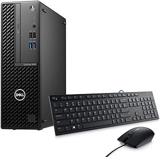 Desktop Dell Optiplex 3000-SFF 12ª Geração Intel Core i3 8GB 256GB SSD Linux Ubuntu + Teclado e Mouse