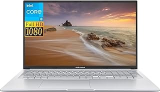 ASUS Laptop Vivobook 2024 mais novo, tela FHD de 17,3 polegadas, processador Intel Core i3-1220P (10 núcleos), 16 GB de RAM, SSD de 512 GB, gráficos Intel UHD, teclado Chiclet, Wi-Fi 6, impressão