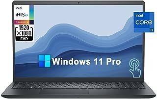 Dell Laptop Inspiron 15 3000 3530 [Windows 11 Pro], tela sensível ao toque FHD de 15,6 polegadas, Intel 10-Core i7-1355U de 13ª geração, 64 GB de RAM, SSD PCIe de 2 TB, gráficos Iris Xe, teclado