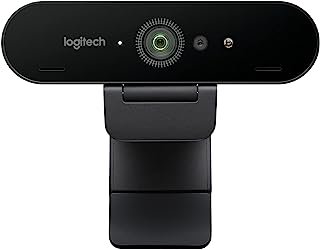Logitech Brio – Webcam Ultra HD Para Videoconferência, Gravação E Streaming