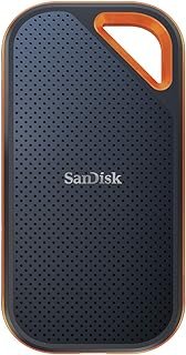SanDisk SSD portátil Extreme Pro de 1 TB, até 1050 MB/s, USB-C, robusto e resistente à água