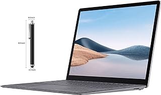 Microsoft Laptop Surface 4 de 13,5 polegadas com tela sensível ao toque, AMD 6-Core Ryzen 5 4680U, AMD Radeon Vega 9, 2256 x 1504 pixels, 8 GB de RAM, SSD de 256 GB, retroiluminado, com caneta Stylus