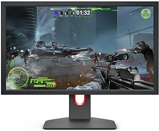 BenQ Zowie Xl2411K 24 Pol 144Hz Tela De Jogos, 1080P, Base Menor, Suporte Ergonômico, Configuração Xl Para Compartilhar, Menu Rápido Customizável, Dyac, 120Hz Compatível Para A Série Ps5 E Xbox X