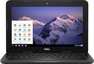 Dell Inspiron Chromebook 11 3199-11,6 polegadas HD – Celeron N3060-4GB – eMMC de 32 GB – Preto