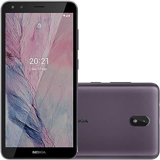 Smartphone Nokia C01 Plus 32GB, 4G, Tela 5.45”, Dual Chip, 1GB RAM, Câmera 5.0MP + Selfie 5.0MP Roxo – NK041