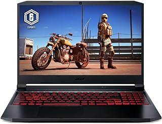 Acer Notebook Gamer Nitro 5 AN515-45-R91A Ryzen 5 Geração 5600H 8GB RAM 512GB SDD (GTX 1650) 15,6 Full HD IPS 144Hz Retroiluminado na cor vermelha Windows 11 Home