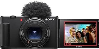Sony Câmera Vlog ZV-1 II para criadores de conteúdo e vloggers – preta