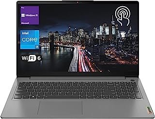 Lenovo Notebook IdeaPad 3, tela sensível ao toque FHD de 15,6 polegadas, processador Intel Core i5-1135G7, 20 GB de RAM, SSD de 1 TB, Wi-Fi 6, leitor de cartão SD, HDMI, webcam, Windows 11 Pro, cinza