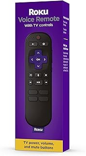 Roku Controle remoto por voz (oficial) para Roku Players, Roku Audio e Roku TV