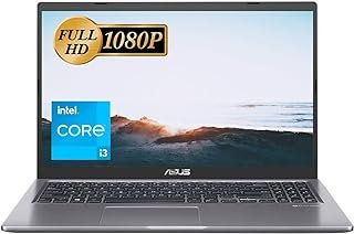 Asus Laptop VivoBook 15, tela Full HD de 15,6 polegadas, Intel Core i3-1115G4, 12GB RAM, 512GB SSD, USB Tipo-C, HDMI, Wi-Fi, Windows 11 Home, cinza ardósia