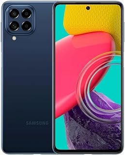 Samsung Galaxy M53 128GB 5G Wi-Fi Tela 6.7” Dual Chip 8GB RAM Câmera Quádrupla + Selfie 32MP Bateria de 5000mAh – Azul