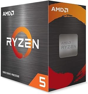 Processador AMD Ryzen 5 5600X, Cache 35MB, 3.7GHz (4.6GHz Max Turbo), AM4, Sem Vídeo