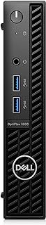 Dell Computador desktop OptiPlex 3000 – Intel Core i3 12ª geração i3-12100T Quad-core (4 núcleos) 2,20 GHz – 8 GB RAM DDR4 SDRAM – 256 GB M.2 PCI Express NVMe 3.0 x4 SSD – Micro PC – Preto