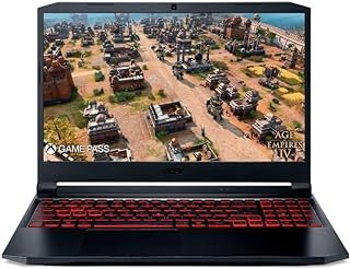 ACER Notebook Gamer Nitro 5 AN515-57-52LC, CI5 11400H, 8GB, 512GB SDD, (NVIDIA GTX 1650) Windows11. 15,6” LED FHD IPS Preto e vermelho