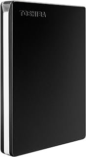 HD Externo Portátil Toshiba Canvio Slim 2TB Preto USB 3.0 – HDTD320XK3EA