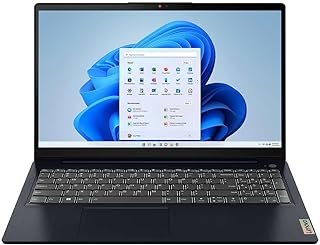 Lenovo IdeaPad 3 15IAU7 15,6 polegadas Full HD Touchscreen Laptop, Intel Core i5-1235U 1.3GHz, 12GB RAM, 512GB SSD, Windows 11 Home, azul abyss