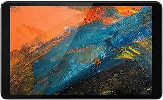Lenovo Tablet Tab M8, tablet HD Android, processador Quad-Core, 2GHz, armazenamento de 32GB, capa de metal completa, vida útil da bateria, Android 10 Pie, Preto ardósia