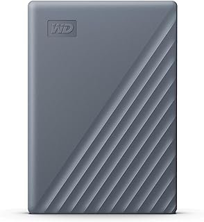 WD Disco rígido portátil de 5 TB, funciona com dispositivos USB-C e USB-A, Windows PC, Mac, Chromebook, consoles de jogos e dispositivos móveis, inclui software de backup e proteção por senha – WDBRMD0050BGY-WESN
