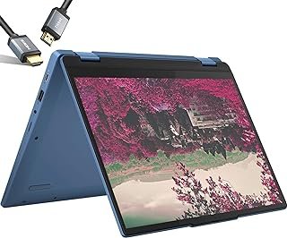 Lenovo Laptop Chromebook Touchscreen 2023-12 polegadas WUXGA IPS Display – Intel N100 – Wi-Fi 6 – Tablet Google Chromebook para crianças escolares – 2 em 1 – Ultraleve – Cabo HDMI (4 GB RAM | 64 GB