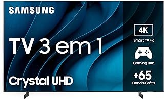SAMSUNG Smart TV Crystal 65” 4K UHD CU8000 – Alexa built in, Gaming Hub, Painel Dynamic Crystal Color