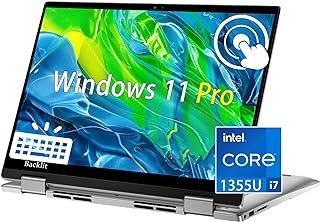 Dell – Notebook Inspiron 2 em 1 de 14 polegadas WUXGA IPS Touch – Core i7 1355U – 2X Thunderbolt4 – Wi-Fi 6- KB retroiluminado – Bluetooth – Platinum Silver- Win11 Pro (16 GB RAM | SSD de 1 TB)