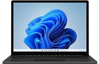 Microsoft Surface Laptop 4 tela sensível ao toque de 15 polegadas – AMD Ryzen 7 Surface Edition – 8 GB – Unidade de estado sólido de 512 GB (modelo mais recente) – Preto fosco