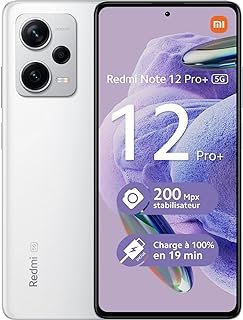 Smartphone Xiaomi Redmi Note 12 Pro Plus Polar White 8GB RAM 256GB ROM (Versão Global No Brasil)
