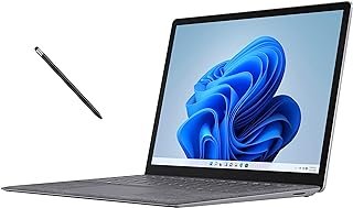 Microsoft Surface Laptop 4, Touchsceen de 13,5 polegadas, Intel i5-1135G7, 4-core (Quad-core) até 4,20 GHz, Intel Iris Xe Graphics, 8GB DDR4 RAM, SSD PCIe de 128 GB, Windows 11, Platinum, com caneta