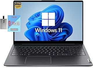 Lenovo Notebook IdeaPad 1 de 15,6 polegadas FHD 2022, processador Intel Pentium Silver N6000, 8 GB de RAM, SSD PCIe de 256 GB, Webcam HD 720P, Dolby Audio, azul, 1 ano de escritório, Win 11, cartão