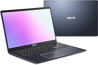 ASUS Laptop L510 ultra fino, tela FHD de 15,6 polegadas, processador Intel Celeron N4020, 4 GB de RAM, 64 GB de armazenamento, Windows 11 Home no modo S, 1 ano Microsoft 365, Star Black, L510MA-DS02