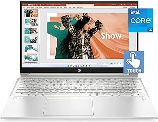 HP Laptop Pavilion 15 | Tela sensível ao toque FHD IPS 1080p de 15,6 polegadas | Intel Core 13ª geração i5-1335U (10 núcleos) | 32 GB de RAM – SSD PCIe de 1 TB | Wi-Fi 6 | Windows 11 | Tipo-C | Webcam