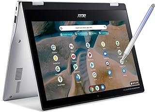 Acer Caneta Chromebook Spin 311 para laptop Touchscreen – 2 em 1 Chromebook Laptop Pequeno| Google Chrome| USB C| CPU 8Core | Bateria de longa duração | AC sem fio | Câmera| Estudantes escolares (4GB RAM |64GB eMMC)
